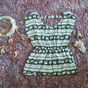 Boho elephant shirt